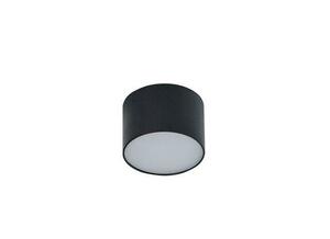 LED Stropní a nástěnné svítidlo AZzardo Monza R 8 black 4000K AZ2254 5W 590lm 4000K IP20 8cm černé