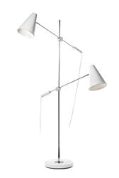 AZzardo stojací lampa Kaja bílá 2x E14 AZ2863
