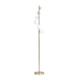 Azzardo AZ4408 stojací lampa Sybilla 6 floor zlatá