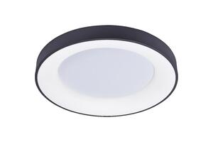 AZzardo SANTANA stropní svítidlo LED 80W 4800lm 3000-6500K stmívatelné 80cm IP20, černá + ovladač