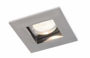 BPM Vestavné svítidlo Aluminio Plata nikl satin 1x50W, 230V 4887 6009.19GU