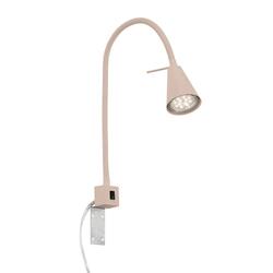 BRILONER Tuso Bett lampa na čtení - 4,7W, 400lm, LED, vypínač, nastavitelná, béžová 2080011