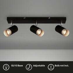 BRILONER Spot, 60 cm, 3x GU10, max. 9W, černá BRI 2142035