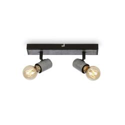 BRILONER Bodové svítidlo 30 cm 2x E27 max. 60W antická stříbrná BRI 2222-024
