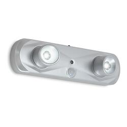 BRILONER LED noční lampička 18,6 cm 2x0,17W 17lm stříbrná BRI 2275-024