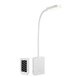 BRILONER Cielo lampa na čtení - 2W, 200lm, LED, nabíjecí, stmívatelné, dotykový vypínač, bezdrátové, bílé 2361016
