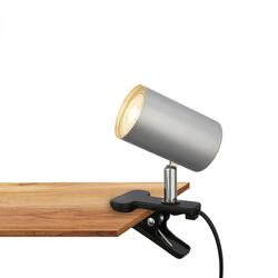 BRILONER Klem lampička na stůl, nastavitelná, s klipsem, matný chrom 2766014