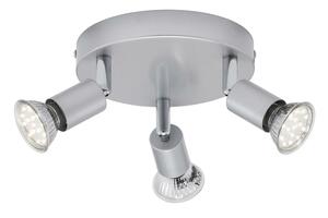 BRILONER Bodové svítidlo pr. 16 cm 3xGU10 8,7W 780lm titan BRI 2906-034