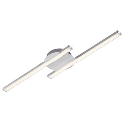 BRILONER LED nástěnné a stropní svítidlo, 55,4 cm, 12 W, hliník BRI 3257-029