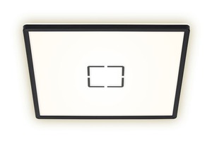 BRILONER Slim svítidlo LED panel, 42 cm, 3000 lm, 22 W, černá BRI 3393-015