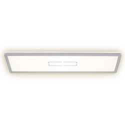 BRILONER Slim svítidlo LED panel, 58 cm, 2700 lm, 22 W, stříbrná BRI 3394-014