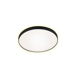 BRILONER LED stropní svítidlo, pr. 28,5 cm, 12 W, černá-bílá BRI 3443-115