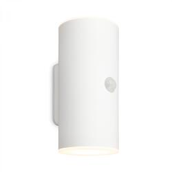 BRILONER Lima LED venkovní nástěnné svítidlo, pohybové čidlo, soumrakový senzor, nabíjecí, bílé 3787016