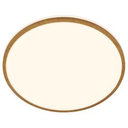 BRILONER Acorus W stropní svítidlo pr.33 cm - 18W, 1850lm, LED, IP44, teplá bílá, bílé/dřevo 3871014