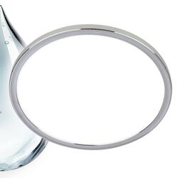 BRILONER Pulap stropní svítidlo pr.29,3 cm - 18W, 2400lm, LED, přímé a nepřímé osvětlení, IP54, neutrální bílá, chrom 3872018