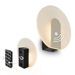 BRILONER Taro nástěnné svítidlo - 2,5W, 100lm, bezdrátové, LED, s pohybové čidlo, matný nikl 3889012