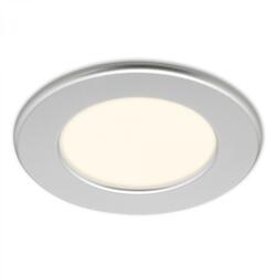 BRILONER LED vestavné svítidlo, 11,5 cm, 6W, 600lm, matný chrom BRI 7049014