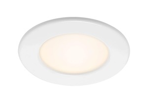 BRILONER LED vestavné svítidlo, pr. 11,5 cm, 6 W, bílé IP44 BRI 7053-016