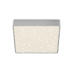 BRILONER LED stropní svítidlo hvězdné nebe, 21,2 cm, 16 W, stříbrná BRI 7077-414