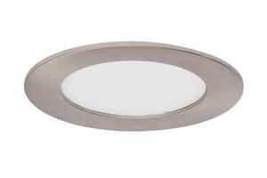 BRILONER LED vestavné svítidlo, pr. 12 cm, 7 W, matný nikl 7115-412