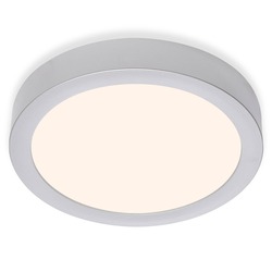 BRILONER LED stropní svítidlo, pr. 22,5 cm, 16,5 W, matný chrom BRI 7117-014