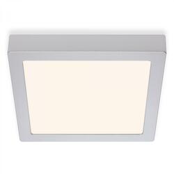BRILONER LED stropní svítidlo, 22,5 cm, 16,5 W, matný chrom BRI 7118-014