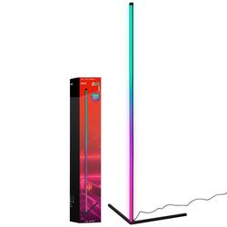 BRILONER RGBIC LED stojanová lampa, dálkový ovladač, Gaming Deko, stmívatelné, 143 cm, časovač 1203015