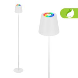 BRILONER Coloris RGBW LED stojanová bezdrátová lampa, stmívatelná, dotykový vypínač, bílá 1507016