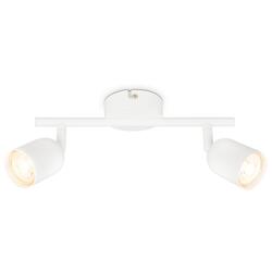 BRILONER Bodové svítidlo Spot, 27,5 cm, 2x GU10, max. 9W, bílé 2145026