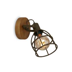 BRILONER Bodové svítidlo pr. 15 cm 1x E27 25W hnědé BRILO 2670-014