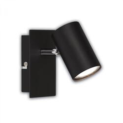 BRILONER Isil A LED nástěnné svítidlo do interiéru, třída A, nastavitelné, černá 2840015