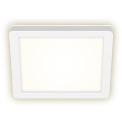 BRILONER LED venkovní svítidlo 19 cm 8W 1200lm bílé IP44 BRILO 3010-016