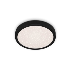 BRILONER LED stropní svítidlo pr. 28 cm 18W 2000lm černá BRILO 3048-015