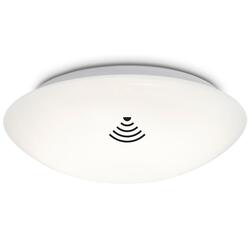 BRILONER LED stropní svítidlo s čidlem, pr. 38 cm, 22 W, bílé IP44 BRILO 3362-116