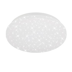 BRILONER LED stropní svítidlo hvězdné nebe, pr. 22 cm, 8 W, bílé BRILO 3388-016