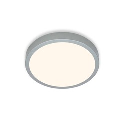 BRILONER LED přisazené svítidlo pr. 28 cm, 16 W, 2000 lm, stříbrná BRILO 3700-014