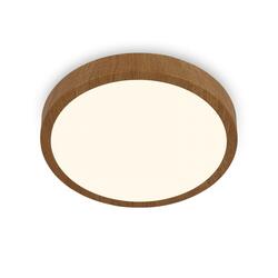 BRILONER LED přisazené svítidlo, pr. 38 cm, 24 W, 2900 lm, barva dřeva BRILO 3725-014