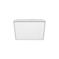 BRILONER LED stropní svítidlo, 27 cm, 15 W, 1800 lm, matný chrom BRILO 3748-414