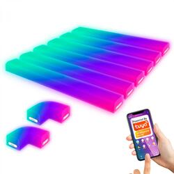 BRILONER Smart LED RGBIC nástěnné svítidlo, 36 cm, 24W, bílé 3790016