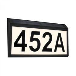 BRILONER LED solární svítidlo domovní číslo, soumrakový senzor, ochrana proti stříkající vodě 3797015