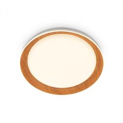 BRILONER Ijus LED stropní svítidlo, dekor dřeva, svítíci hrana, imitace dřeva 3852014