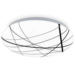 BRILONER LED stropní svítidlo, pr. 28 cm, LED modul, 12W, 1300lm, bílé BRILO 3898016