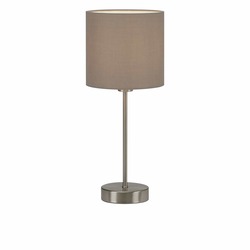BRILONER Stolní lampa, max. 25 W, 38,5 cm, taupe BRILO 7002-011