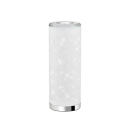 BRILONER LED stolní lampa s hvězdným nebem, 35 cm, 5 W, bílé-chrom BRILO 7332-018