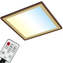 BRILONER Ultraploché CCT-svítidlo LED panel s přímým a nepřímým osvětlením, 10 cm, LED, 22 W, 3000 lm, hnědo-zlatá BRILO 7459-417