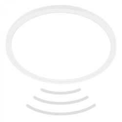 BRILONER Move LED stropní svítidlo IP44, přímé a nepřímé osvětlení, pohybové čidlo, kruhové 29 cm, bílé 7525416
