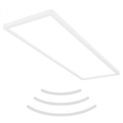 BRILONER Move LED stropní svítidlo IP44, přímé a nepřímé osvětlení, pohybové čidlo, 58 cm, bílé 7527416