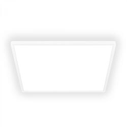 BRILONER Tava LED stropní svítidlo, ploché, přímé a nepřímé osvětlení, 6000 lm, 45 W, bílé, 56x56 cm 7535416