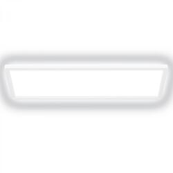 BRILONER Tava A LED stropní svítidlo, energetická třída A, přímé a nepřímé osvětlení, 50.000h životnost, 58cm, bílé 7550016