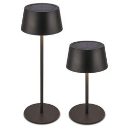 BRILONER Awia stolní lampička - 2W, 160lm, nabíjecí, LED, stmívatelné, dotykový vypínač, CCT, černá 7572015